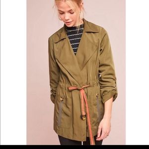 Anthropologie Holly Green Gisborne Utilitarian Anorak Jacket Size Small